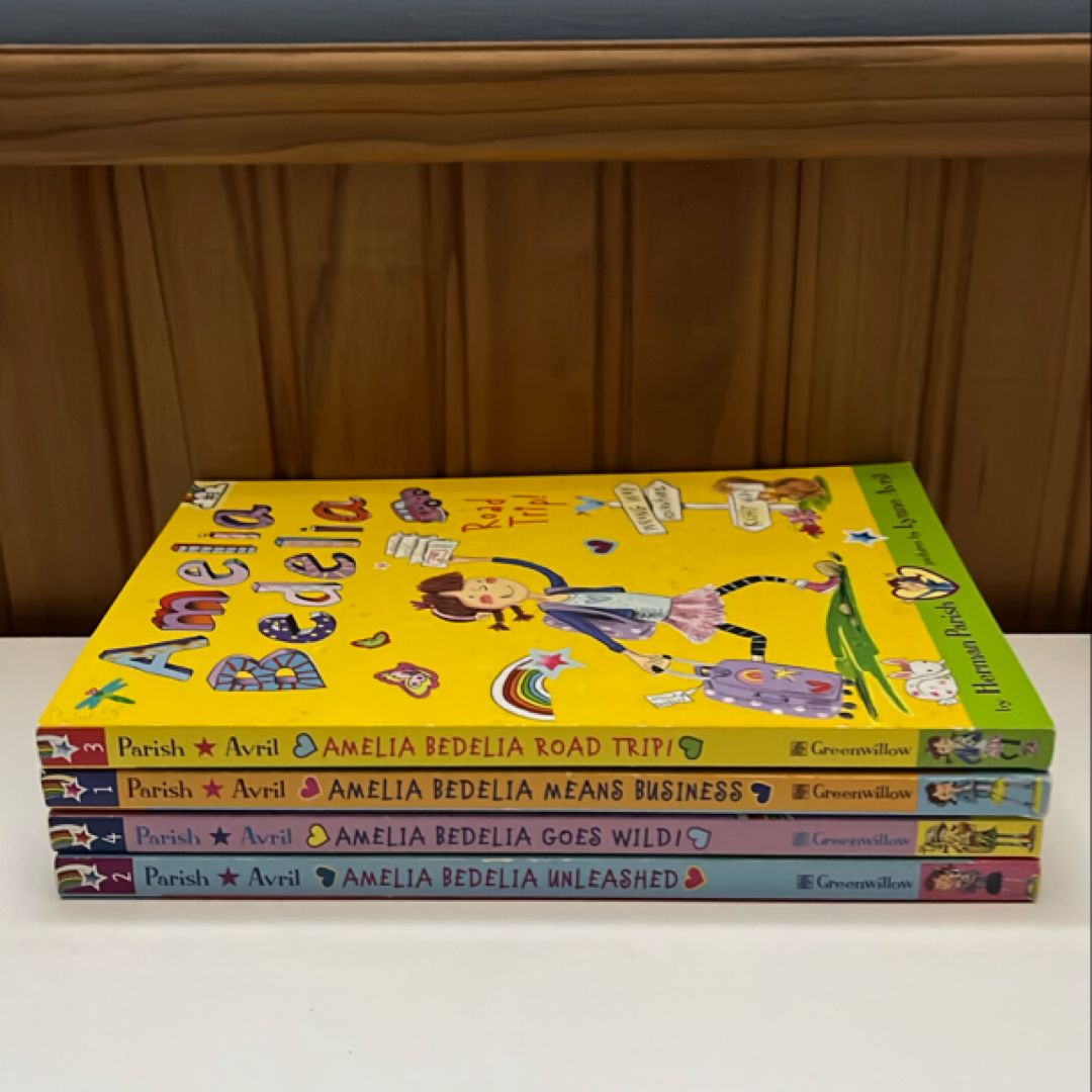 Amelia Bedelia Chapter Book 4-Book Box Set