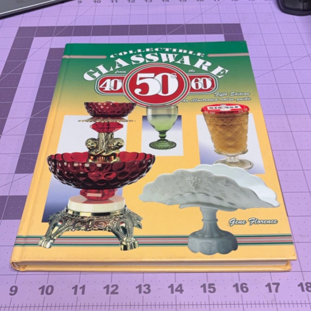 Collectible Glassware from the 40s, 50s and 60s