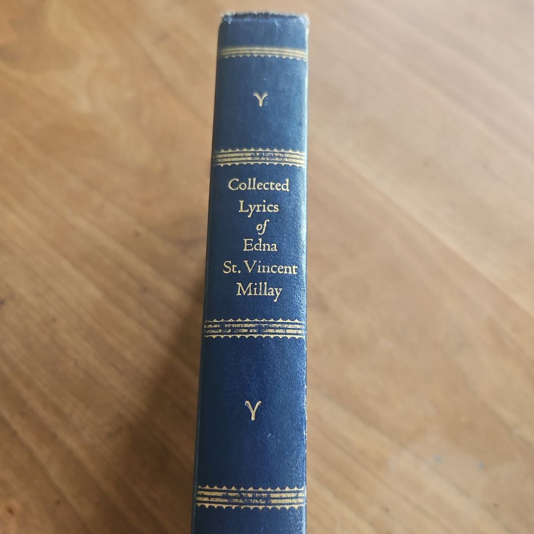 Collected Lyrics of Edna St. Vincent Millay