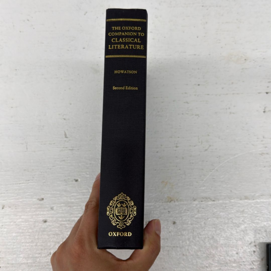 The Oxford Companion to Classical Literature