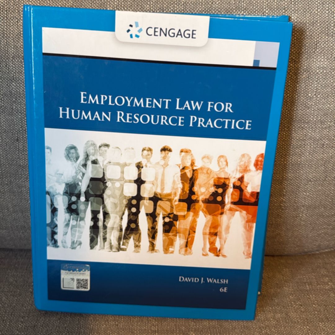 Employment Law for Human Resource Practice