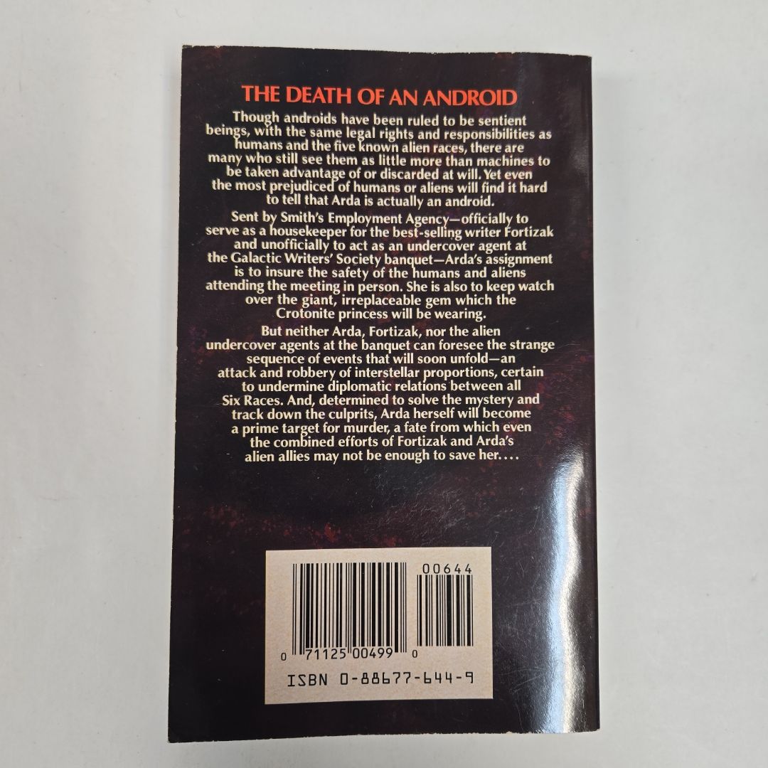 Murder at the Galactic Writers' Society