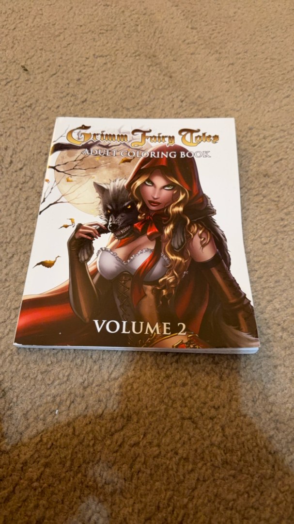Grimm Fairy Tales Adult Coloring Book Volume 2