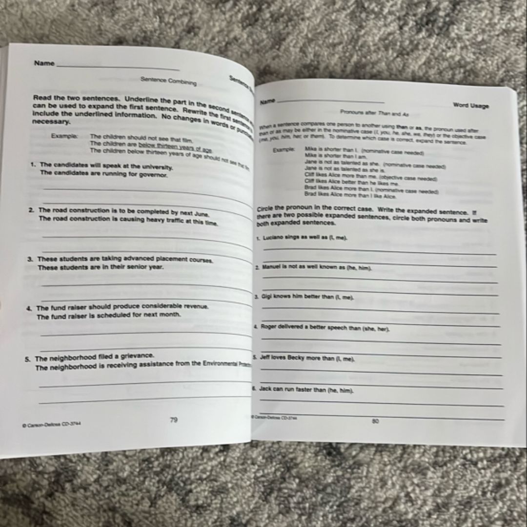 Grammar grade 7 and eight