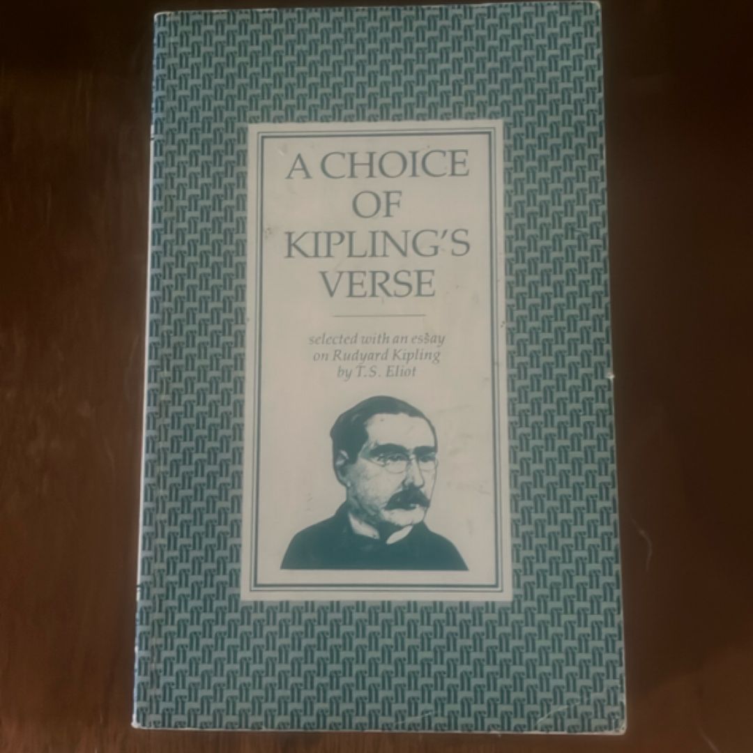 Choice of Kipling's Verse
