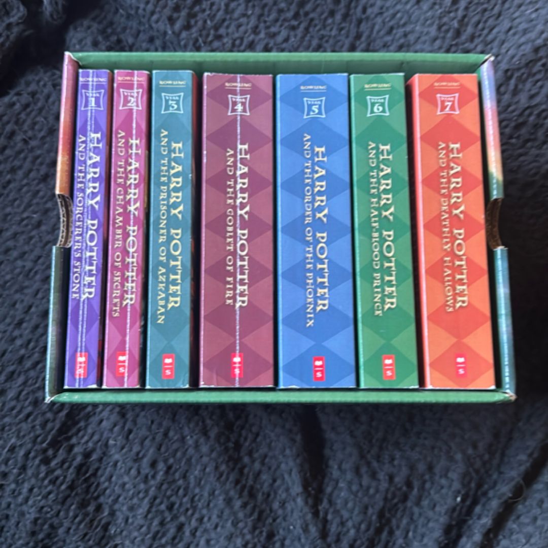 Harry Potter Ravenclaw House Editions Hardback Box Set by J. K.