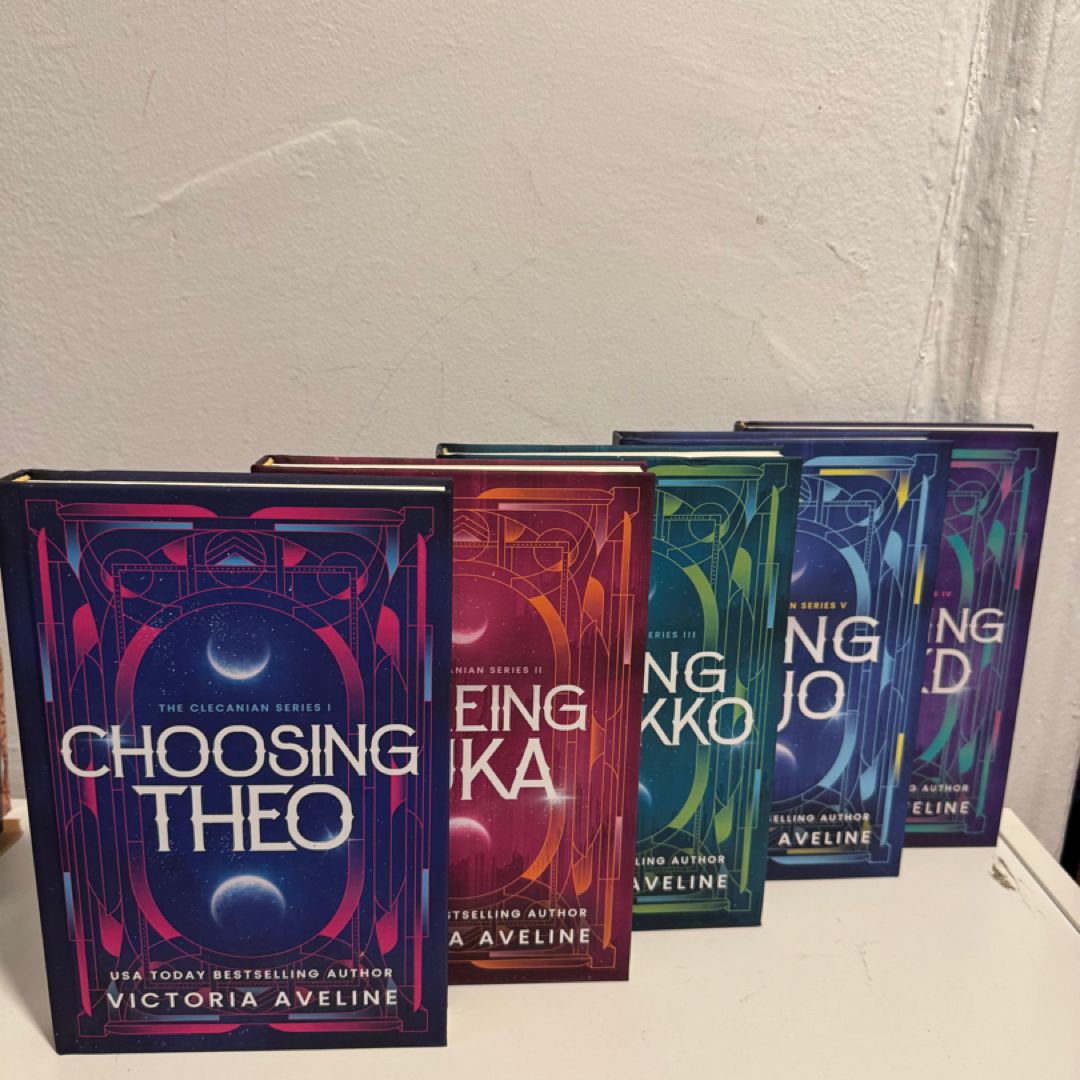 The Clecanian Series: Book 1-5 (Discreet Hardback) SIGNED