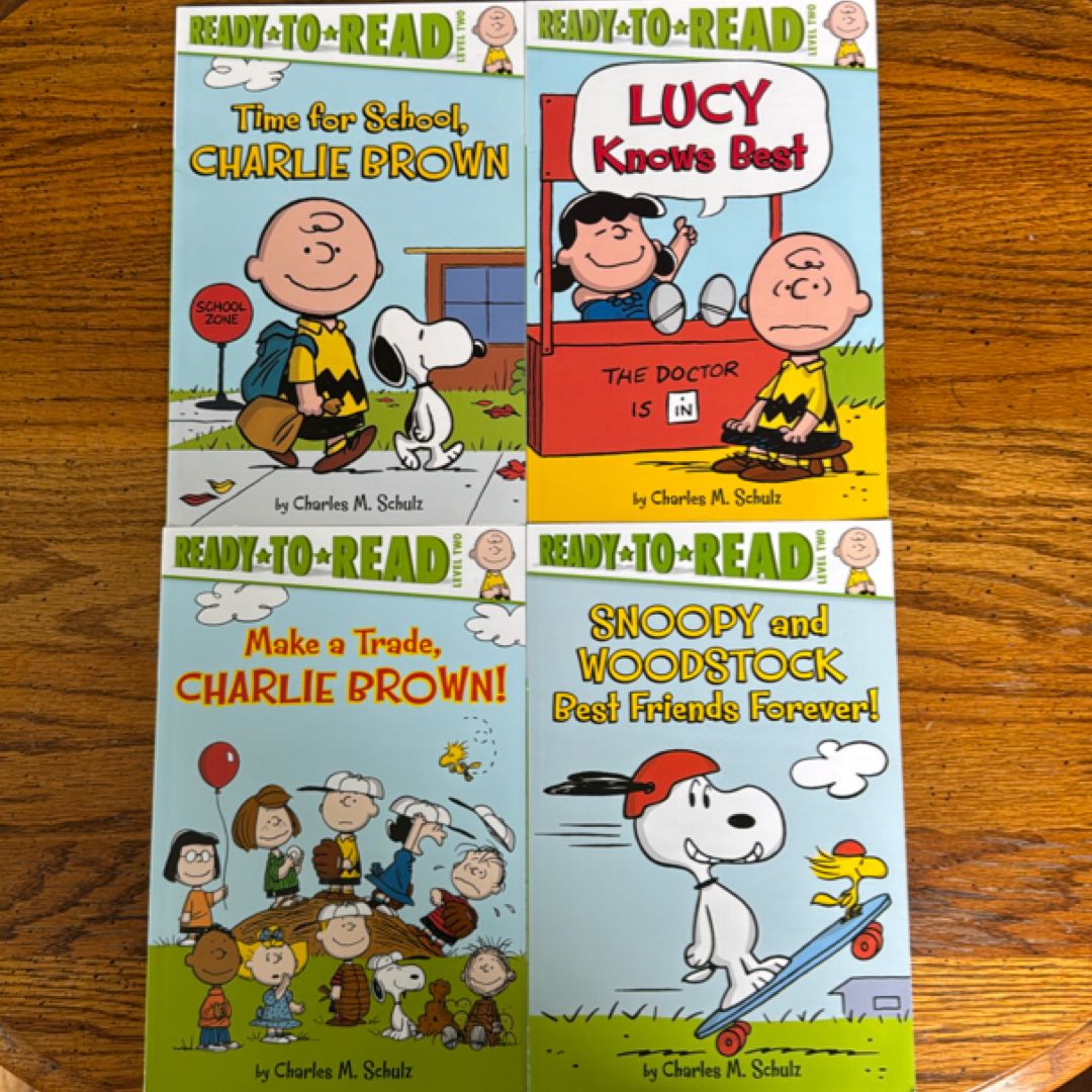 Peanuts Beginner Book Lot 1