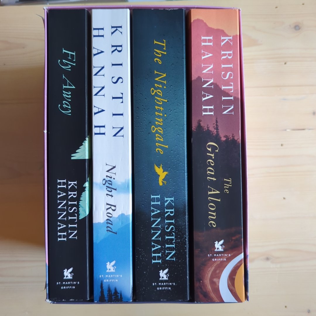 Kristin Hannah Four-Book Collection (Fly Away/Night Road/The Nightingale/The Great Alone) BOX SET