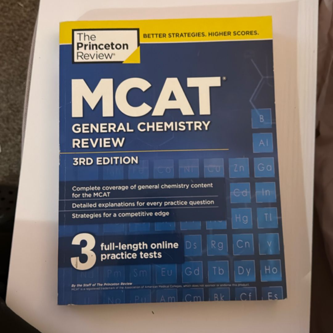 MCAT General Chemistry Review, 3rd Edition