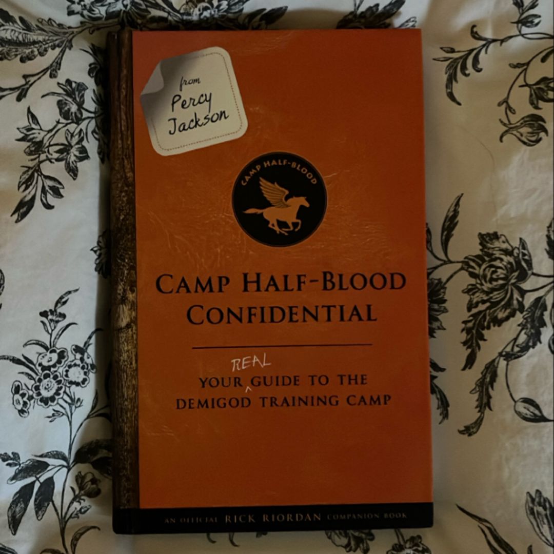 From Percy Jackson: Camp Half-Blood Confidential (an Official Rick Riordan Companion Book)