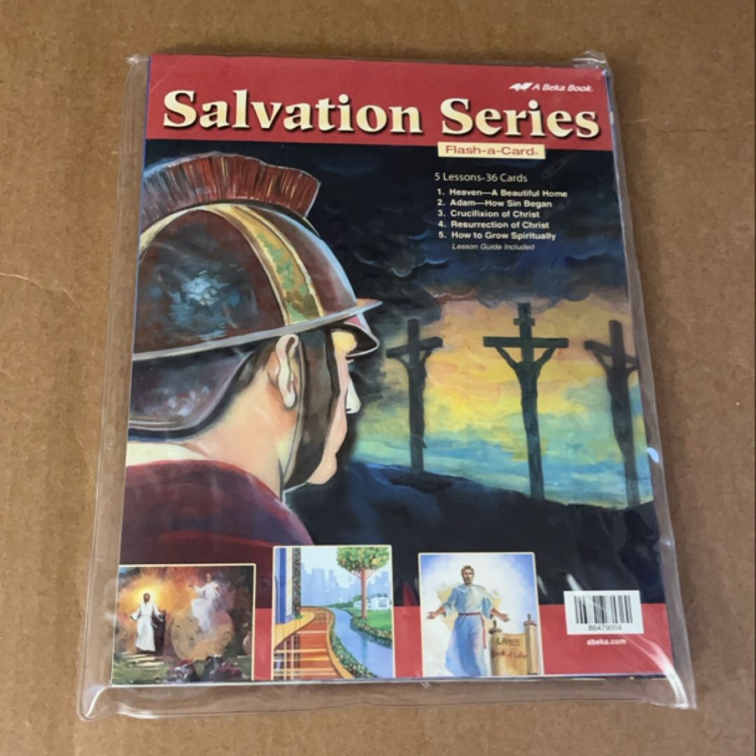 ABeka Books Salvation Series 5 Lessons 36 Flash-a-Card With Guidebook