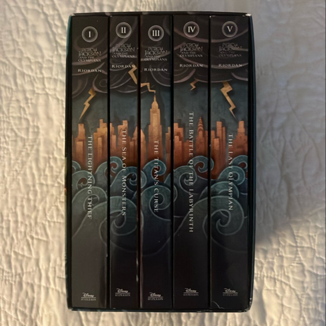 The Heroes of Olympus Paperback Boxed Set by Rick Riordan