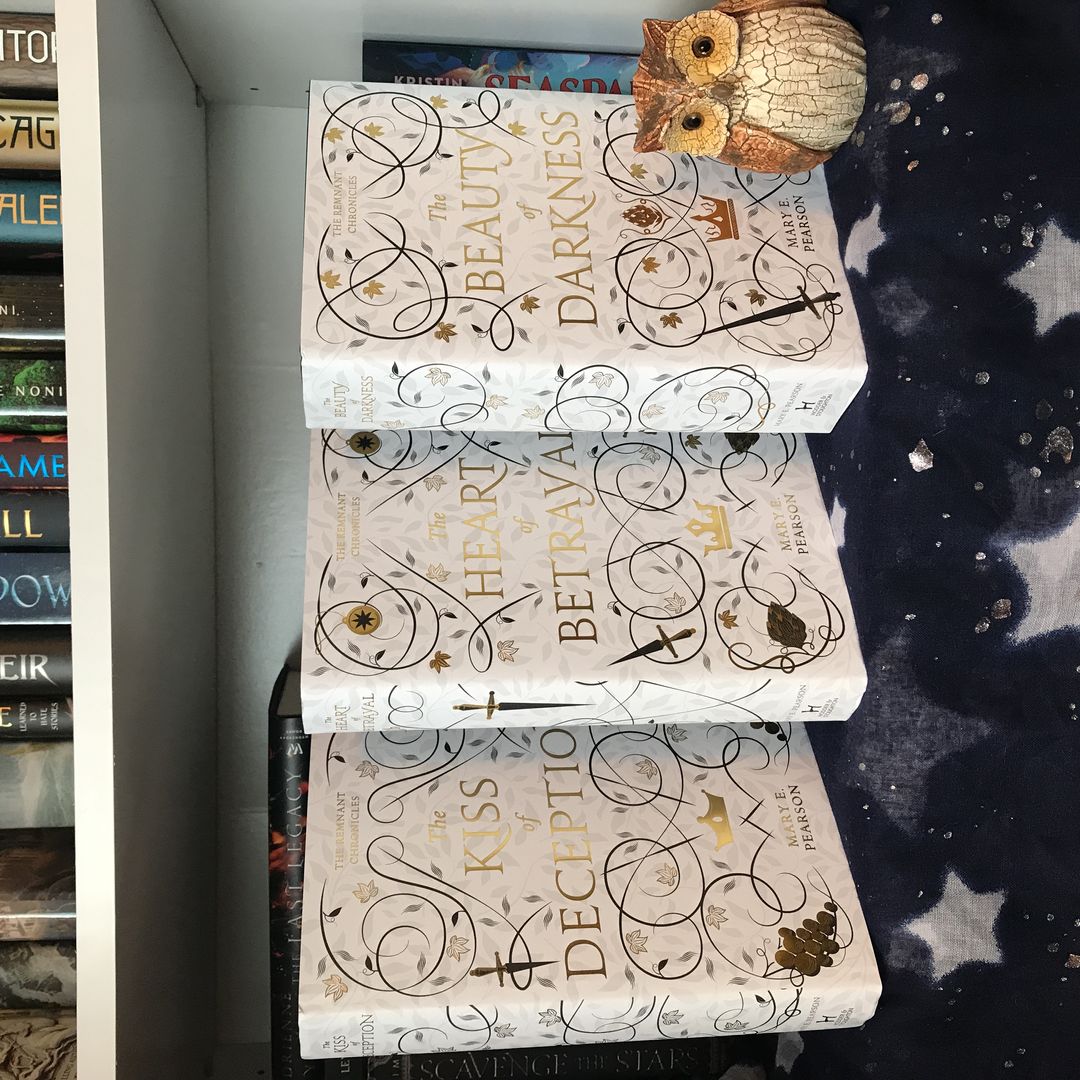 The Kiss of Deception, The Heart of Betrayal, and The Beauty of Darkness: The Remnant Chronicles SIGNED *Fairyloot* Edition