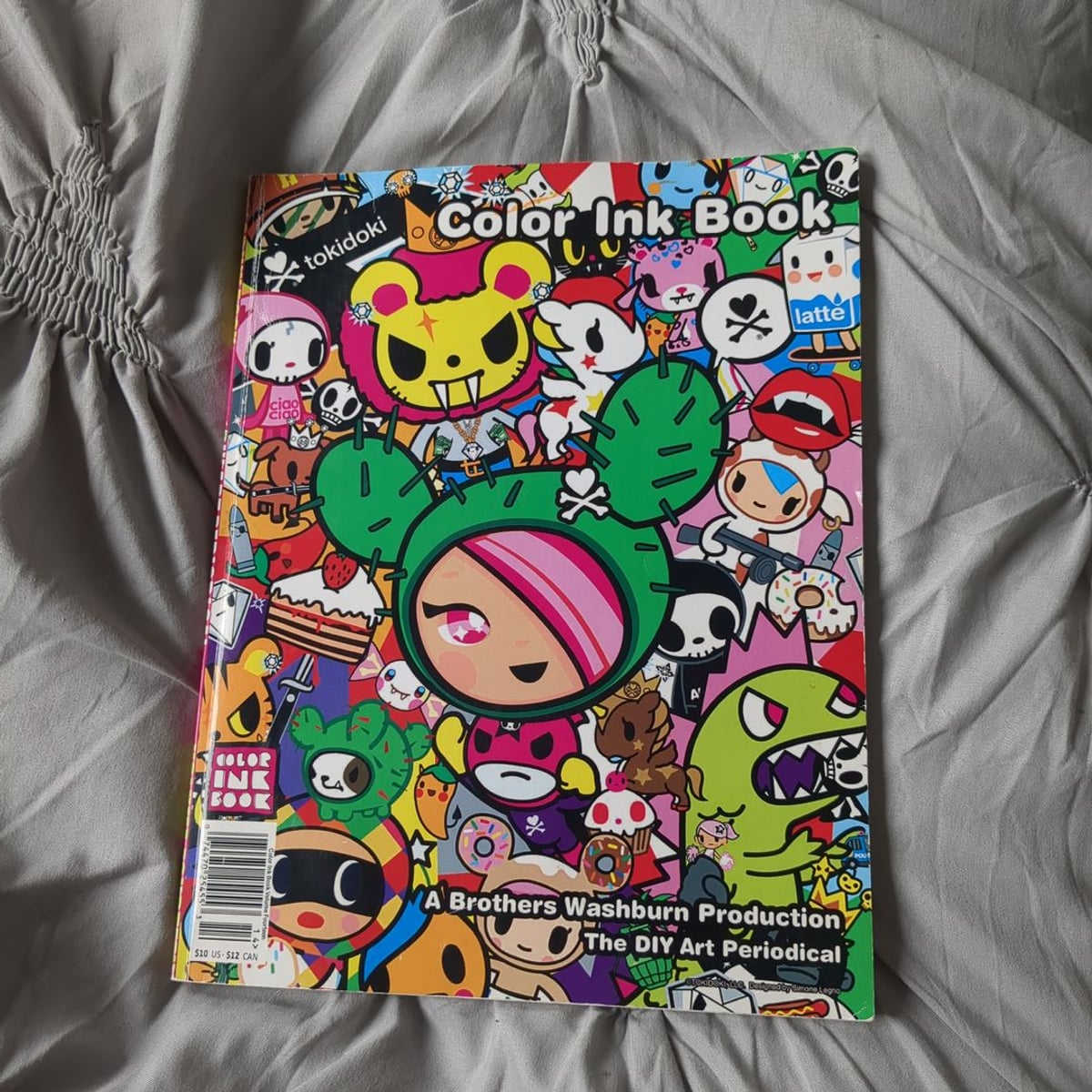 Tokidoki Color Ink Book by A Brothers Washburn Production