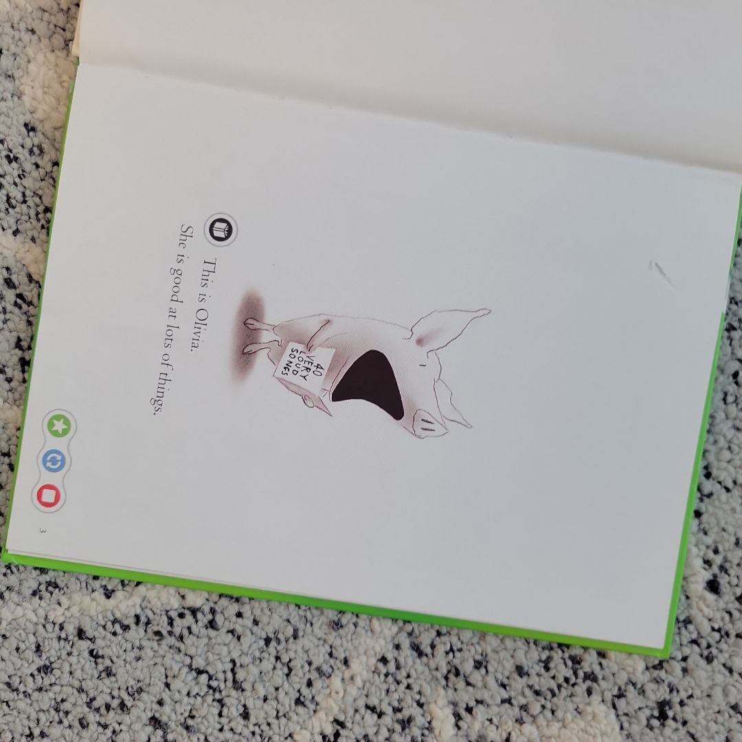 Olivia - Leap Frog Tag Reader Book by Ian Falconer, Hardcover | Pangobooks