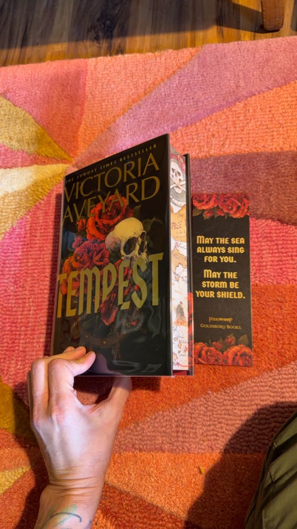 Tempest SIGNED Victoria Aveyard Goldsboro UK First Special Edition Numbered New