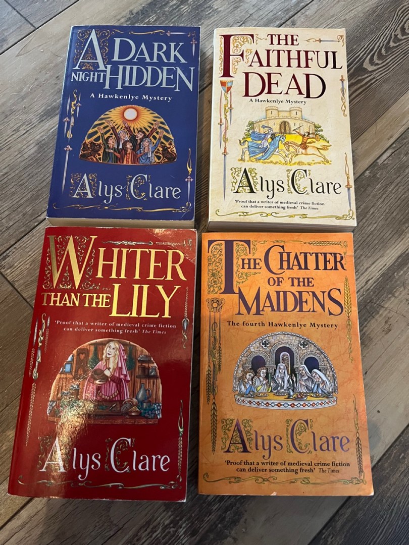 Collection of Hawkenlye Mystery Books by Alys Clare - 4 in All