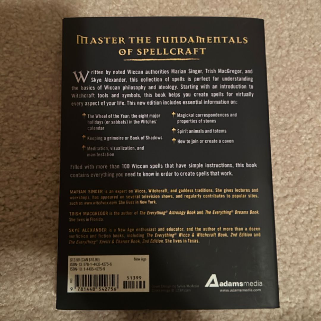 The Only Book of Wiccan Spells You'll Ever Need