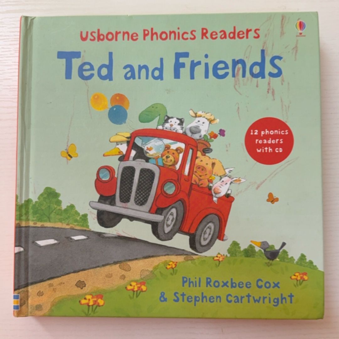 Usborne Phonics Readers Ted and Friends