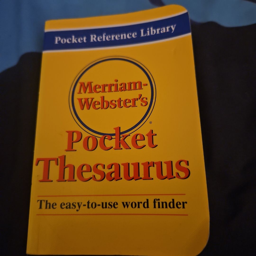 Merriam-Webster's Pocket Thesaurus
