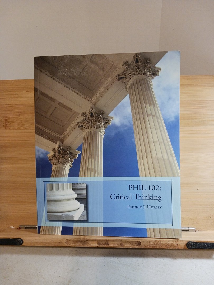 Phil 102:  Critical Thinking. P204