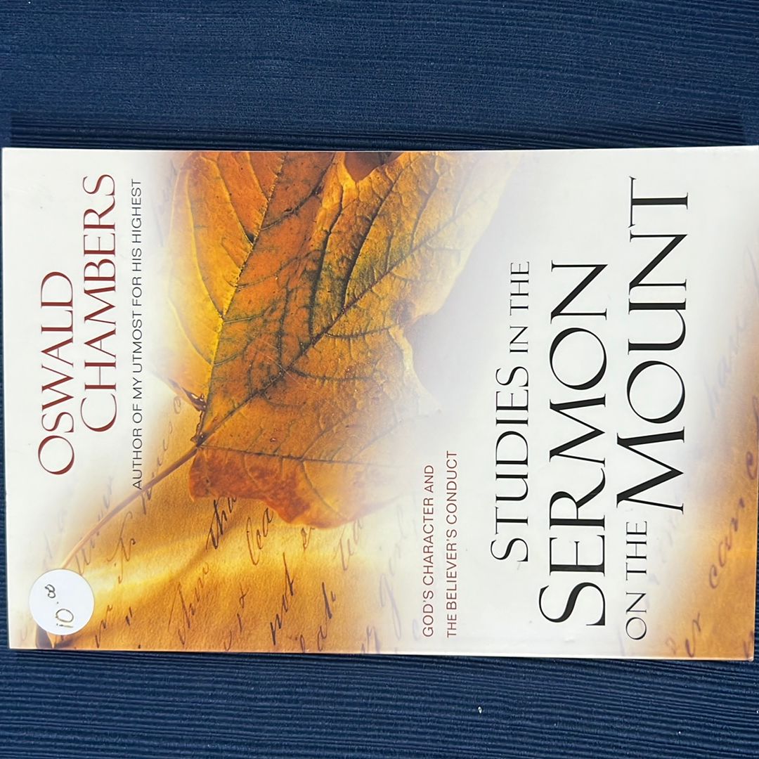 Studies in the Sermon on the Mount