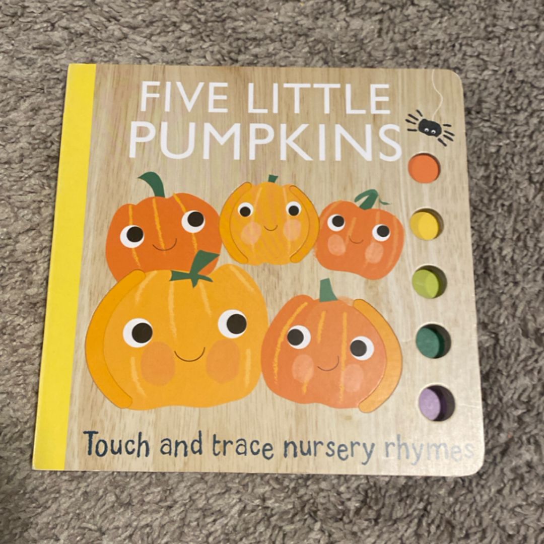 Touch and Trace Nursery Rhymes: Five Little Pumpkins
