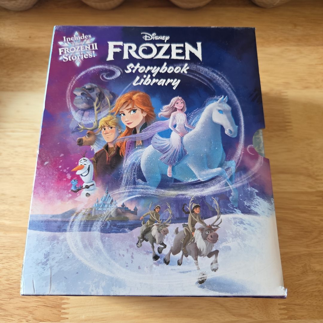 Disney Frozen Children's Storybook Library, 12 Book Set by Disney
