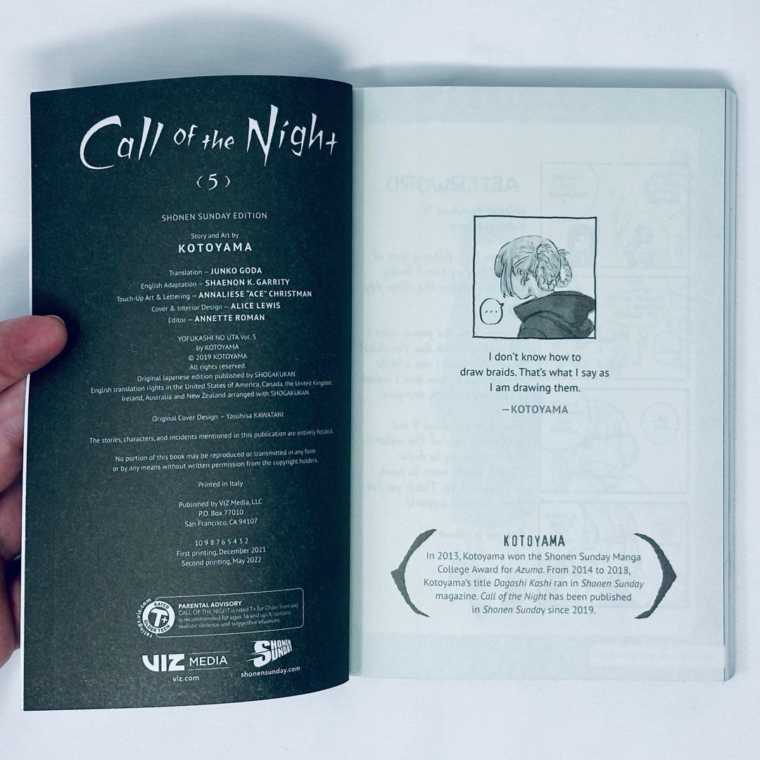 Call of the Night, Vol. 5