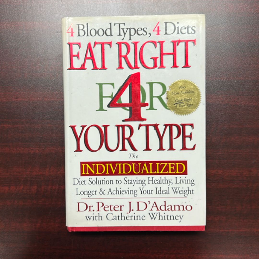 Eat Right 4 Your Type