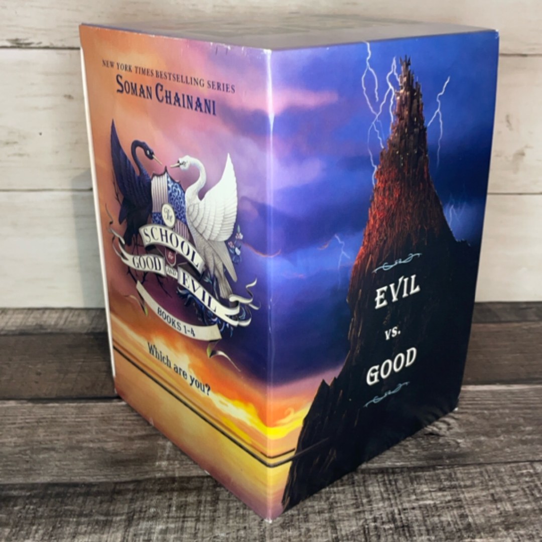 The School for Good and Evil Books 1-4 Paperback Box Set
