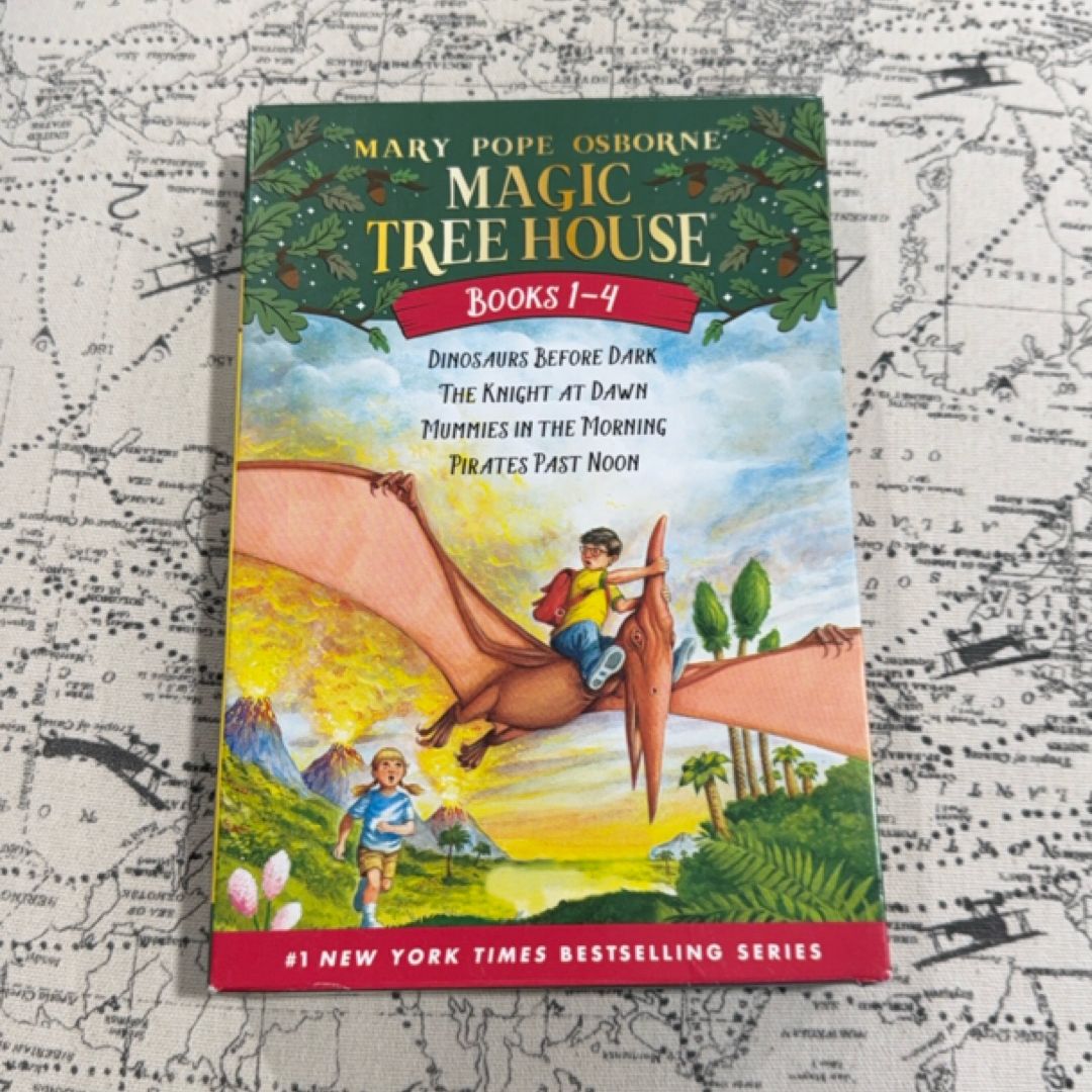 Magic Tree House Books 1-4 Boxed Set