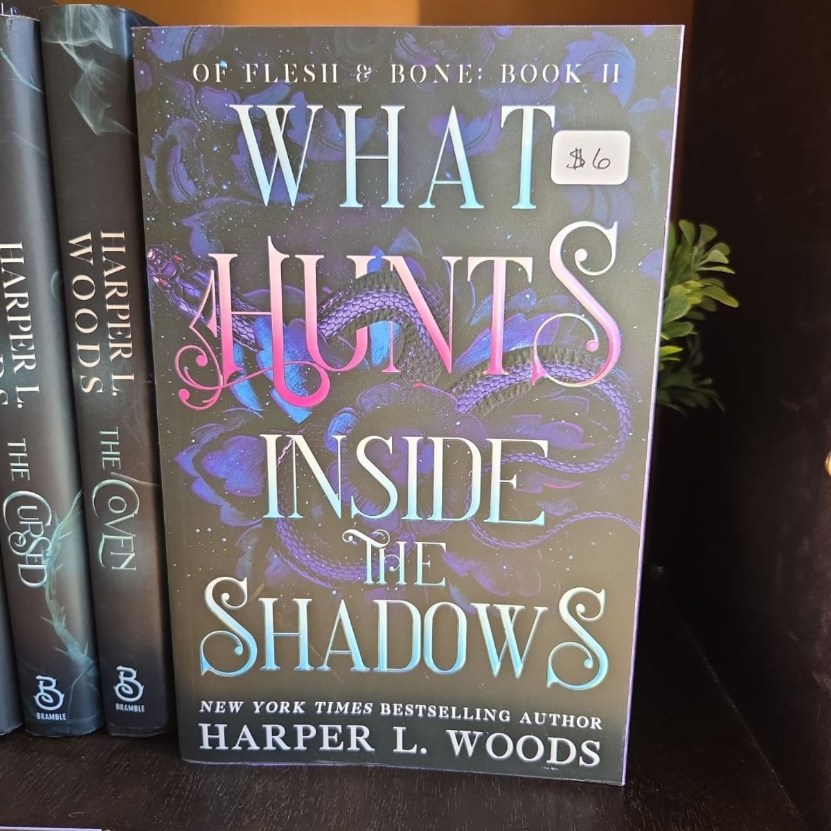 What Hunts Inside the Shadows by Harper L. Woods, Paperback | Pangobooks