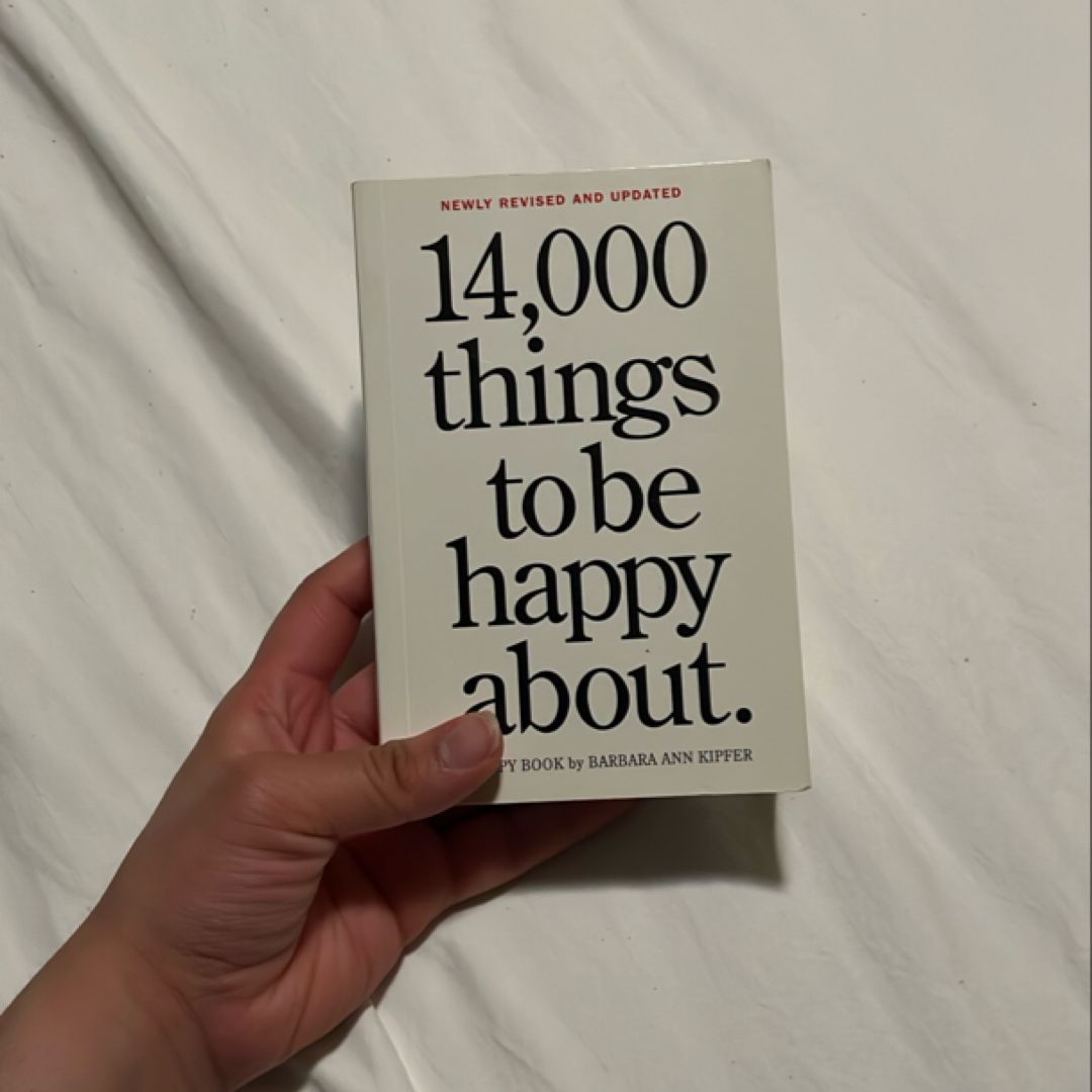 14,000 Things to Be Happy About