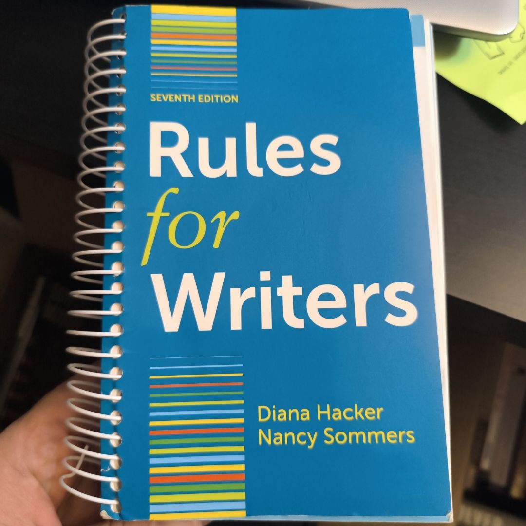 Rules for Writers