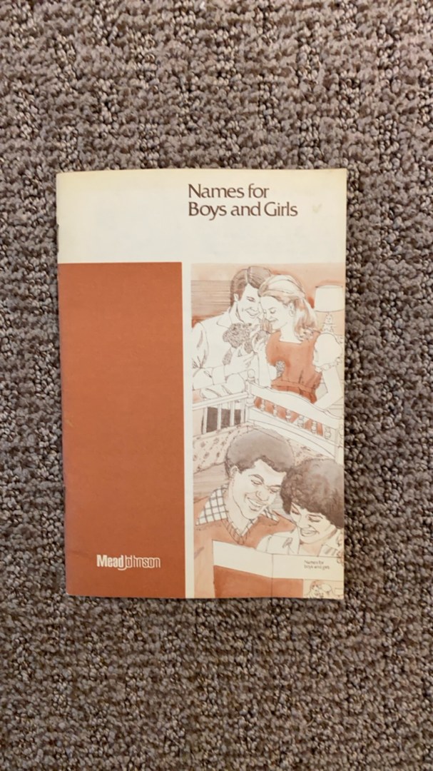 Names For Boys And Girls (1978)