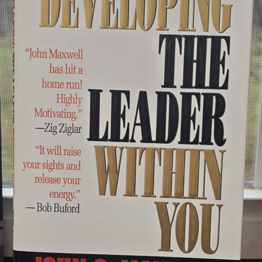 Developing the Leader Within You