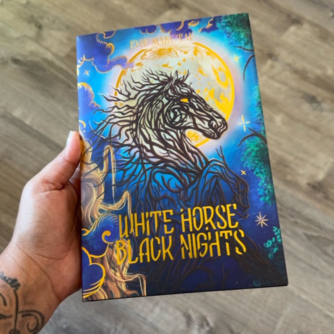 White horse, black nights