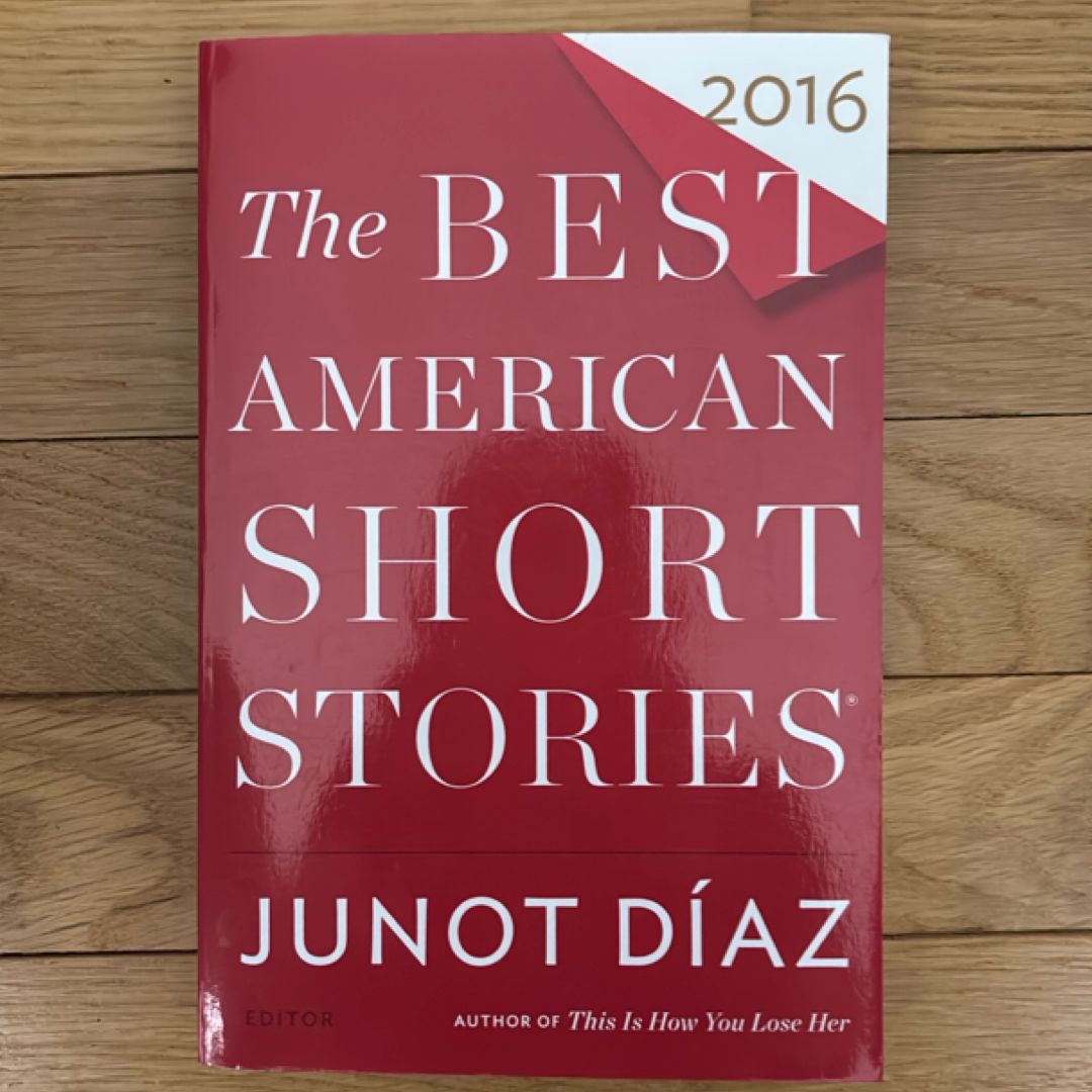 The Best American Short Stories 2016