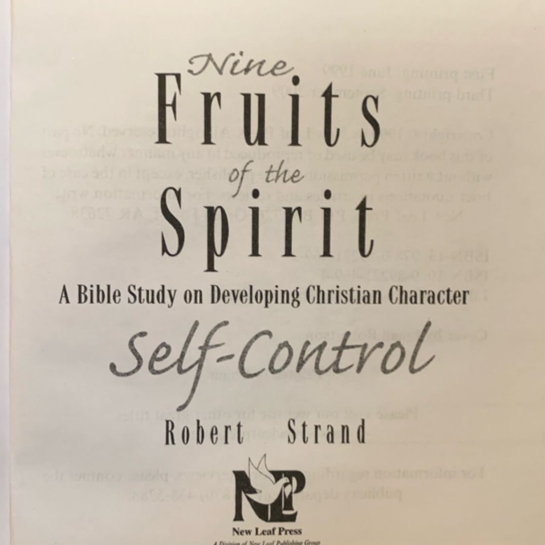 Nine Fruits of the Spirit
