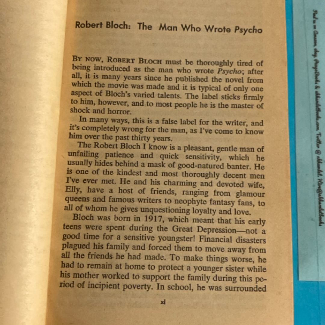 The Best of Robert Bloch