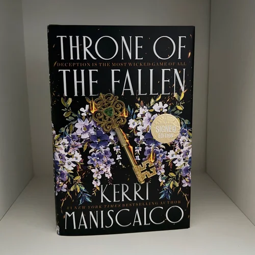 Throne Of Ther Fallem (signed By Kerri Maniscalco!)