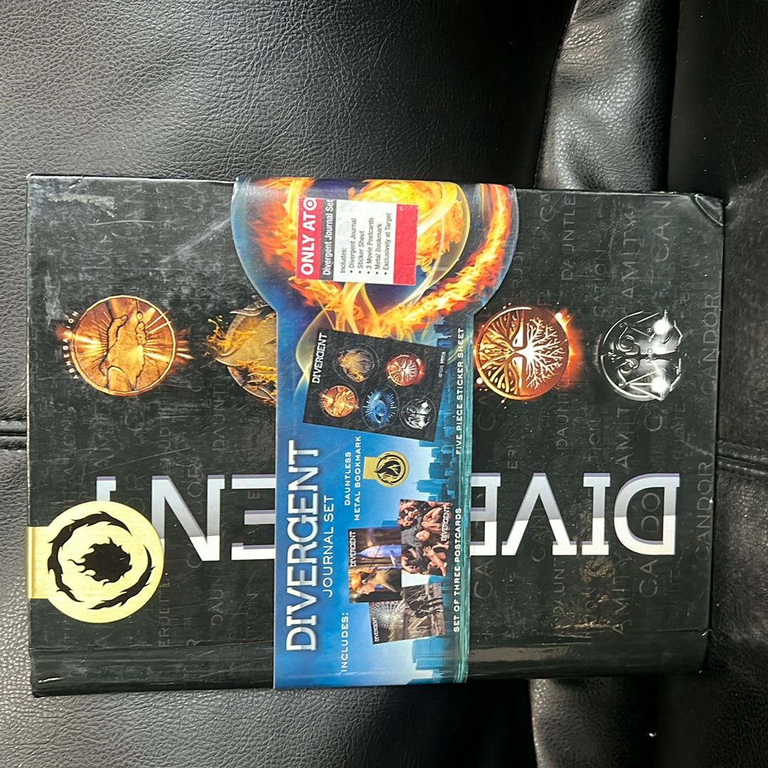 Journal/Sticker/BM/Postcards Set Gift Pack- Divergent