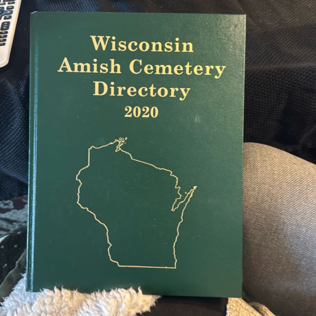 Wisconsin Amish cemetery directory 2020