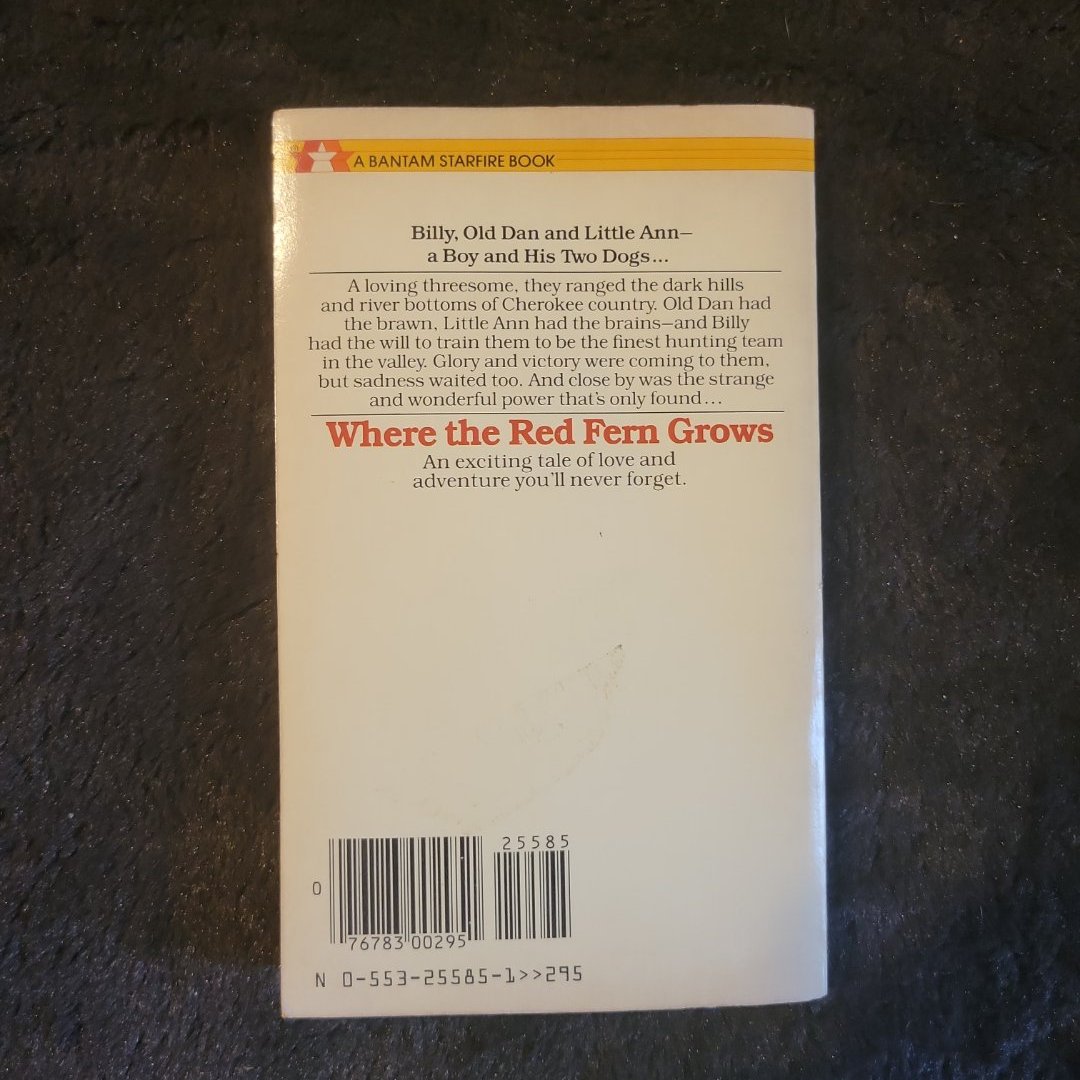 Where the Red Fern Grows