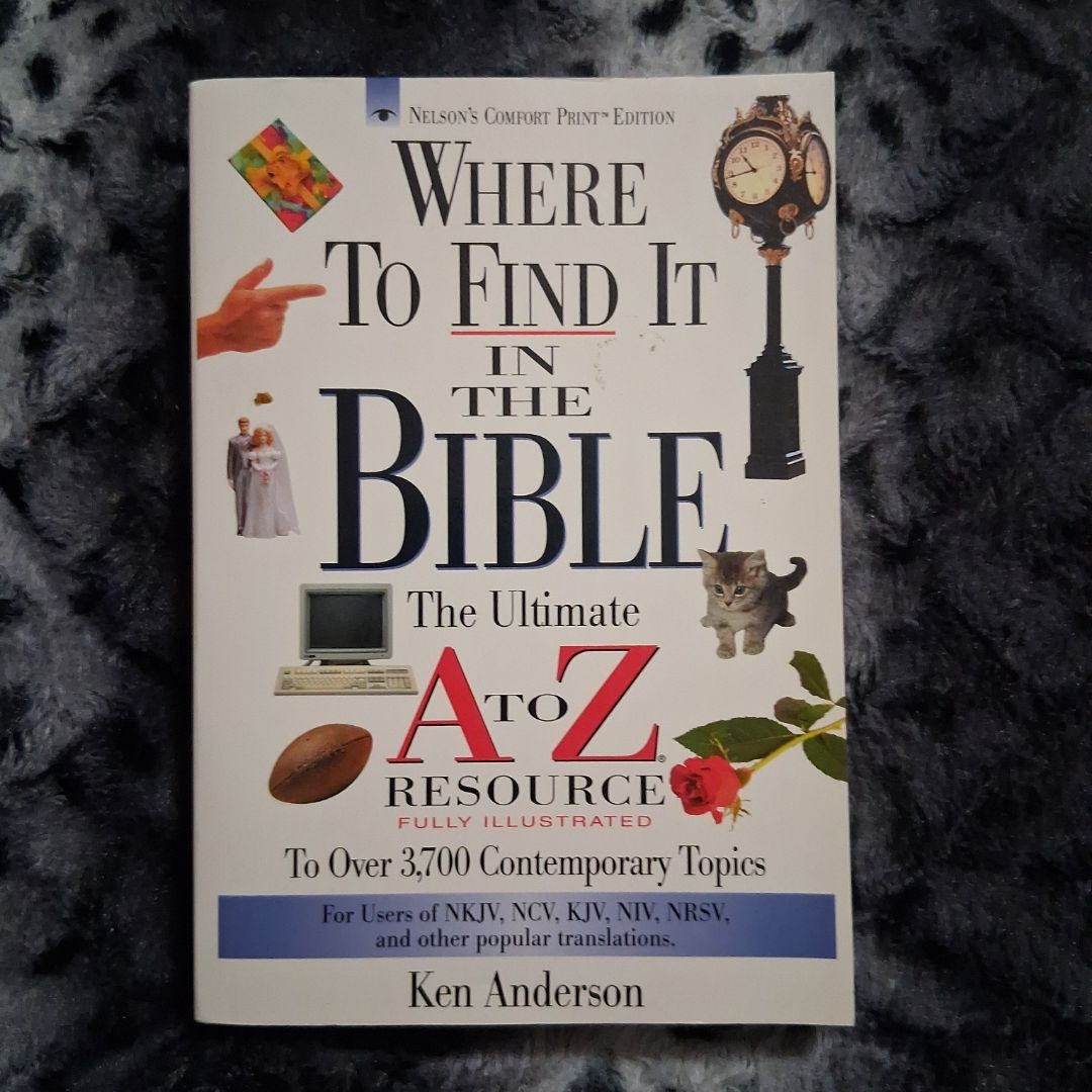 Where to Find It in the Bible