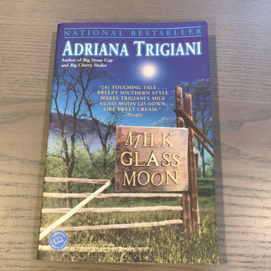 Milk Glass Moon