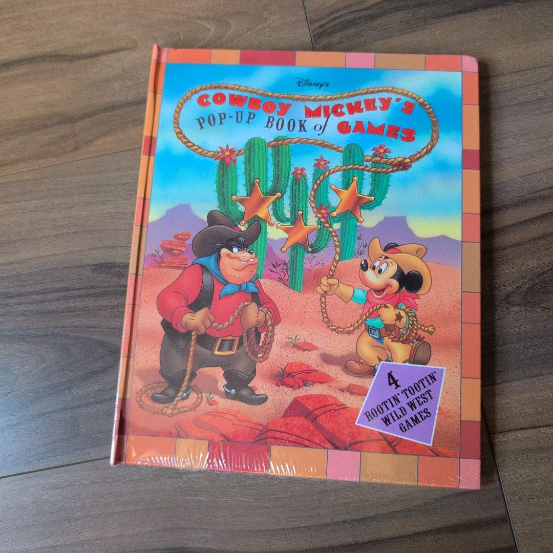Disney's Cowboy Mickey's Pop-Up Book of Games (1994)
