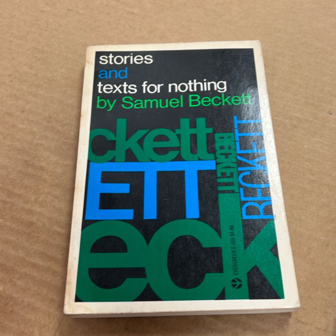Stories and Texts for Nothing
